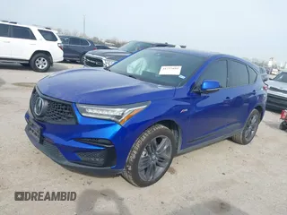 2021 Acura RDX w/A-Spec Package with VIN 5J8TC1H63ML012622, listed as a IAAI auction lot 41737892 with 58,087 mi miles. Bid and sale history available at carsss.com. Image 2.
