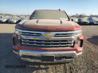 2024 Chevrolet Silverado 1500 LTZ with VIN 1GCUDGED0RZ223044, listed as a Copart auction lot 88441185 with 15,320 mi miles and Salvage Title. Bid and sale history available at DreamBid. Image 5.