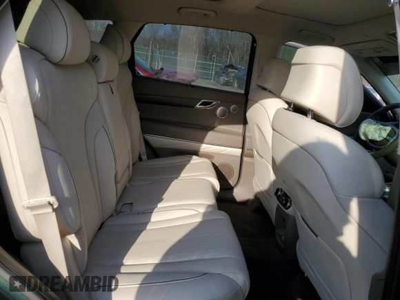 2022 Genesis GV80 with VIN KMUHBDSB1NU096639, listed as a Copart auction lot 47639035 with 25,105 mi miles and Salvage title. Bid and sale history available at DreamBid. Image 11.
