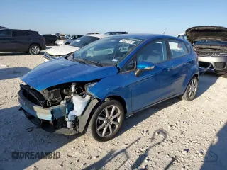 2016 Ford Fiesta SE with VIN 3FADP4EJ7GM203325, listed as a Copart auction lot 46522325 with 33,002 mi miles and Salvage Title. Bid and sale history available at carsss.com. Image 1.