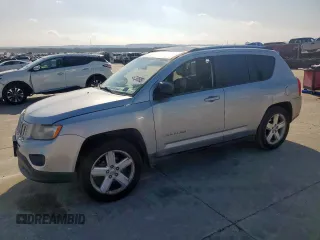 2011 Jeep Compass Limited with VIN 1J4NF5FB3BD257539, listed as a Copart auction lot 49238595 with 124,379 mi miles and Salvage Title. Bid and sale history available at carsss.com. Image 1.