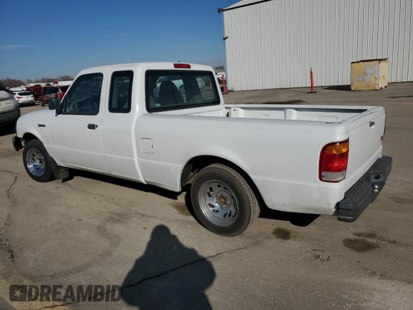 1999 Ford Ranger XL with VIN 1FTYR14V0XPA10338, listed as a Copart auction lot 42163795 with 111,767 mi miles and Salvage Title. Bid and sale history available at carsss.com. Image 2.