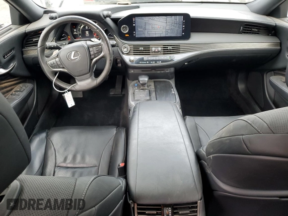 2021 Lexus LS 500 z VIN JTHD51FF3M5014289, wystawiony jako Copart lot #71442284 z przebiegiem 6 893 mil mil oraz Szkoda całkowita • Salvage title. Historia ofert i sprzedaży dostępna na DreamBid. Obrazek 8.
