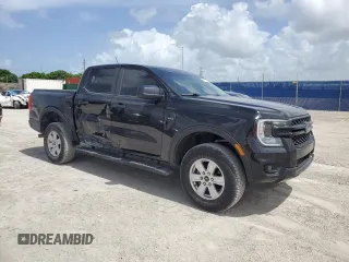 2024 Ford Ranger XL with VIN 1FTER4BHXRLE13948, listed as a Copart auction lot 60075145 with 8,067 mi miles and Salvage title. Bid and sale history available at DreamBid. Image 4.