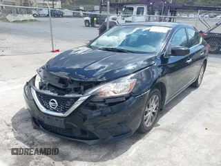 2018 Nissan Sentra SV with VIN 3N1AB7AP5JL663428, listed as a IAAI auction lot 41945721 with 111,084 mi miles. Bid and sale history available at carsss.com. Image 19.