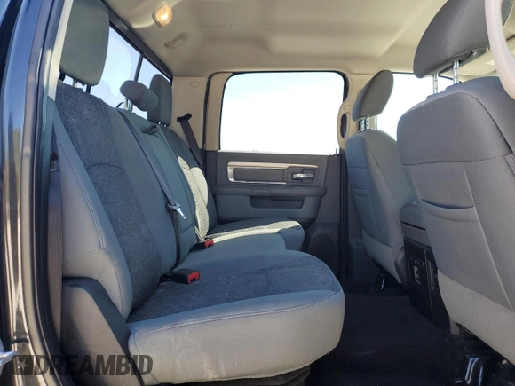 2018 Ram 1500 Big Horn with VIN 1C6RR7LG6JS140405, listed as a Copart auction lot 49664305 with 92,692 mi miles and Salvage Title. Bid and sale history available at carsss.com. Image 10.