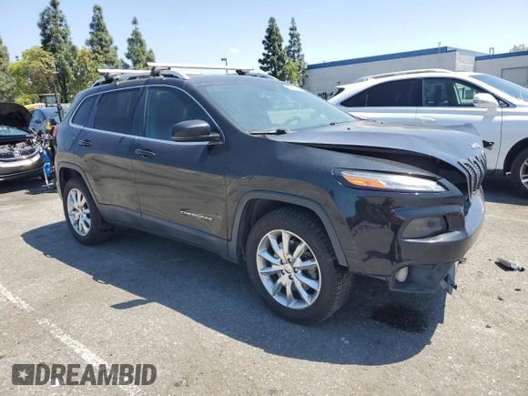 2016 Jeep Cherokee Limited with VIN 1C4PJMDB5GW231904, listed as a Copart auction lot 56252665 with 195,190 mi miles and Clean Title. Bid and sale history available at DreamBid. Image 4.