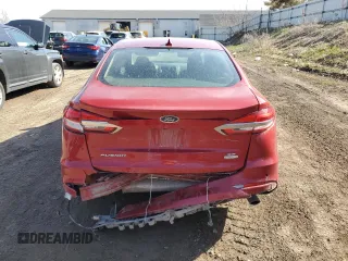 2020 Ford Fusion SE with VIN 3FA6P0HD3LR167475, listed as a Copart auction lot 53060495 with 155,210 mi miles and Non Repairable. Bid and sale history available at DreamBid. Image 6.