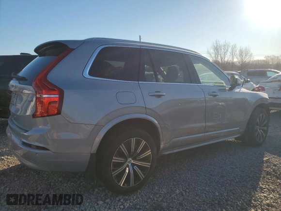 2023 Volvo XC90 Core with VIN YV4L12PV4P1904538, listed as a Copart auction lot 84634314 with 16,484 mi miles and Salvage Title. Bid and sale history available at carsss.com. Image 3.