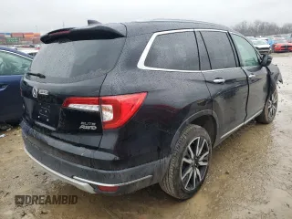 2021 Honda Pilot Elite with VIN 5FNYF6H02MB036207, listed as a Copart auction lot 85271354 with 63,295 mi miles and Salvage Title. Bid and sale history available at DreamBid. Image 3.