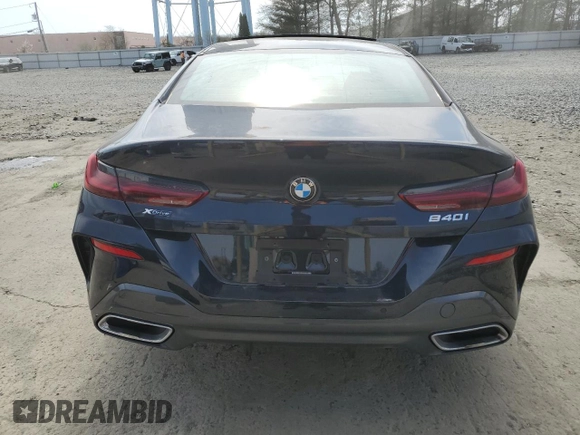 2020 BMW 8 Series 840i with VIN WBAGV4C0XLCD97822, listed as a Copart auction lot 52265065 with Not provided miles and Clean title. Bid and sale history available at DreamBid. Image 6.