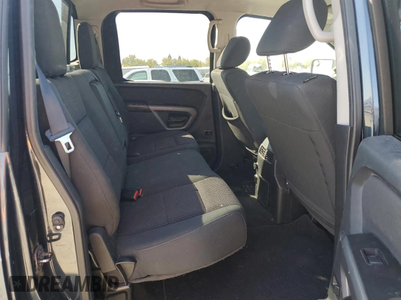 2015 Nissan Titan SL with VIN 1N6BA0EC1FN506809, listed as a Copart auction lot 72825514 with 132,830 mi miles and Salvage Title. Bid and sale history available at carsss.com. Image 10.