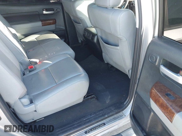 2012 Toyota Tundra 4WD Truck LTD with VIN 5TFHW5F18CX251584, listed as a IAAI auction lot 41054238 with 124,892 mi miles. Bid and sale history available at carsss.com. Image 8.