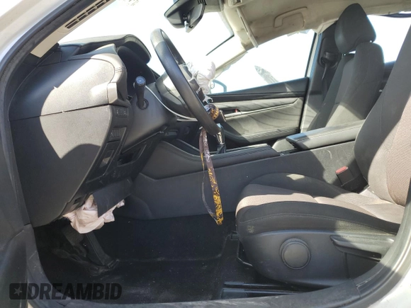 2021 Mazda 3 S with VIN 3MZBPAAL2MM202311, listed as a Copart auction lot 46823685 with 41,338 mi miles and Salvage Title. Bid and sale history available at DreamBid. Image 7.