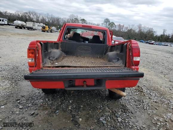 2006 Ford Ranger STX with VIN 1FTYR44U46PA50137, listed as a Copart auction lot 46129545 with 0 mi miles and Non Repairable. Bid and sale history available at carsss.com. Image 6.