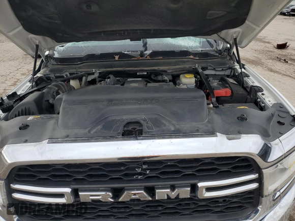 2022 Ram 2500 Tradesman with VIN 3C6UR5CL7NG138736, listed as a Copart auction lot 88311875 with 164,905 mi miles and Non Repairable. Bid and sale history available at carsss.com. Image 12.