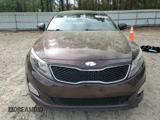 2015 Kia Optima LX with VIN 5XXGM4A70FG431824, listed as a Copart auction lot 51969595 with 130,205 mi miles and Salvage Title. Bid and sale history available at DreamBid. Image 5.