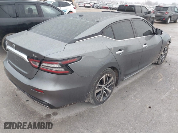 2019 Nissan Maxima SV with VIN 1N4AA6AV2KC364328, listed as a IAAI auction lot 41509374 with 55,514 mi miles. Bid and sale history available at carsss.com. Image 4.