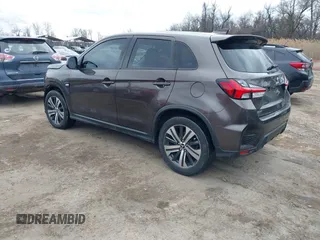 2020 Mitsubishi Outlander Sport ES 2.0 with VIN JA4AR3AU0LU029485, listed as a IAAI auction lot 41622733 with 54,659 mi miles. Bid and sale history available at carsss.com. Image 3.