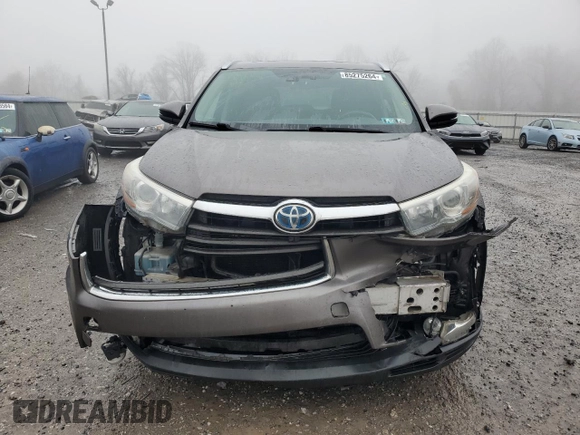 2014 Toyota Highlander Limited с VIN 5TDDCRFHXES005835, выставлен на аукционе Copart как лот 85275264 с пробегом 186 781 миль миль и Списание • Salvage title. История ставок и продаж доступна на DreamBid. Изображение 5.