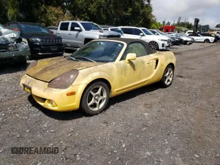 2003 Toyota MR2 with VIN JTDFR320530056678, listed as a Copart auction lot 49745775 with 50,856 mi miles and Clean Title. Bid and sale history available at DreamBid. Image 1.