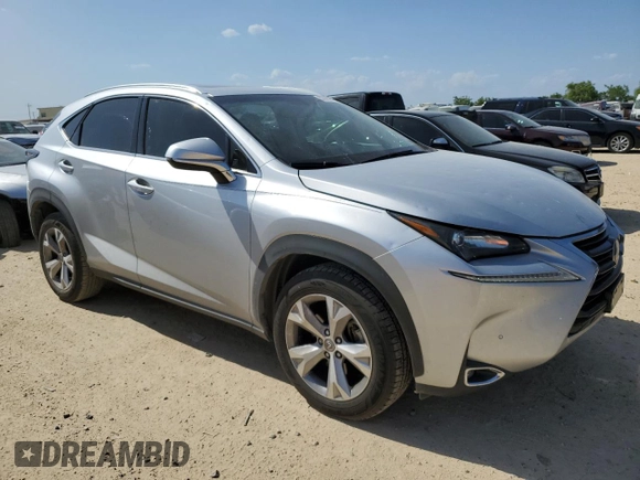 2017 Lexus NX 200t with VIN JTJYARBZ9H2071498, listed as a Copart auction lot 52145635 with 62,411 mi miles and Clean title. Bid and sale history available at DreamBid. Image 4.