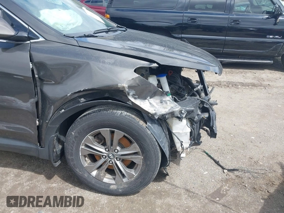 2014 Hyundai Santa Fe with VIN 5XYZUDLB6EG213889, listed as a IAAI auction lot 42036202 with 188,247 mi miles and . Bid and sale history available at DreamBid. Image 18.