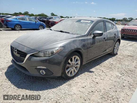 2015 Mazda 3 S Touring with VIN JM1BM1L3XF1230320, listed as a Copart auction lot 63292425 with 125,942 mi miles and Salvage title. Bid and sale history available at DreamBid. Image 1.