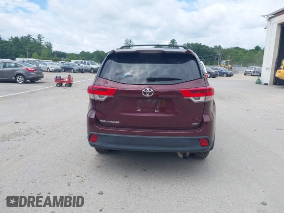 2019 Toyota Highlander LE with VIN 5TDBZRFH6KS943719, listed as a IAAI auction lot 42610730 with 64,089 mi miles and . Bid and sale history available at DreamBid. Image 16.