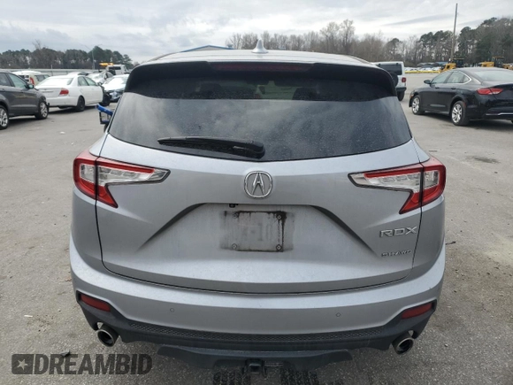 2020 Acura RDX Advance with VIN 5J8TC2H73LL021463, listed as a Copart auction lot 48259085 with 96,159 mi miles and Salvage title. Bid and sale history available at DreamBid. Image 6.
