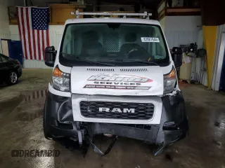 2021 Ram ProMaster Cargo with VIN 3C6LRVVGXME579279, listed as a Copart auction lot 83981944 with 76,202 mi miles and Salvage Title. Bid and sale history available at DreamBid. Image 5.