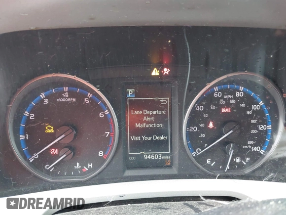 2018 Toyota RAV4 LE with VIN 2T3BFREV7JW851015, listed as a IAAI auction lot 42354042 with 94,603 mi miles and . Bid and sale history available at DreamBid. Image 7.