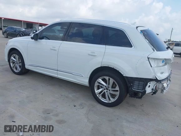 2022 Audi Q7 Premium Plus with VIN WA1LXBF71ND020244, listed as a IAAI auction lot 42115796 with 41,893 mi miles and . Bid and sale history available at DreamBid. Image 3.
