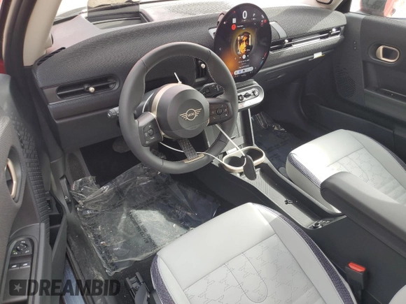 2025 MINI Hardtop Cooper S with VIN WMW23GD00S2W15493, listed as a Copart auction lot 48223195 with 181 mi miles and Salvage Title. Bid and sale history available at DreamBid. Image 8.