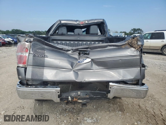 2011 Ford F-150 XL with VIN 1FTFX1ET1BFD12181, listed as a Copart auction lot 58925645 with Not provided miles and Salvage title. Bid and sale history available at DreamBid. Image 6.