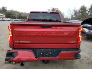 2023 Chevrolet Silverado 1500 RST with VIN 1GCUDEED0PZ333366, listed as a Copart auction lot 43222455 with 21,732 mi miles and Salvage Title. Bid and sale history available at DreamBid. Image 6.