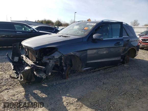 2013 Mercedes-Benz M 350 with VIN 4JGDA5JB6DA144983, listed as a Copart auction lot 48931215 with Not Provided miles and Salvage Title. Bid and sale history available at DreamBid. Image 1.