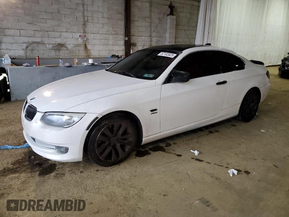 2012 BMW 3 Series 328i xDrive with VIN WBAKF5C53CE657102, listed as a Copart auction lot 52182625 with 107,241 mi miles and Salvage Title. Bid and sale history available at carsss.com. Image 1.