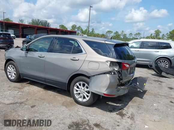 2019 Chevrolet Equinox LT z VIN 3GNAXKEVXKS586516, wystawiony jako IAAI lot #42323792 z przebiegiem 53 710 mil mil oraz . Historia ofert i sprzedaży dostępna na DreamBid. Obrazek 3.