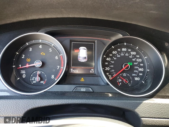 2017 Volkswagen GTI S с VIN 3VW4T7AU4HM050070, выставлен на аукционе Copart как лот 58327315 с пробегом 77 574 миль миль и Списание • Salvage title. История ставок и продаж доступна на DreamBid. Изображение 9.