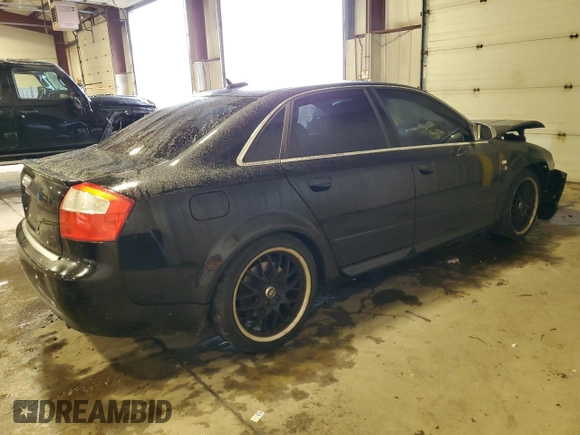 2005 Audi S4 z VIN WAUPL68E45A061813, wystawiony jako Copart lot #73425354 z przebiegiem 108 149 mil mil oraz Szkody całkowita. Historia ofert i sprzedaży dostępna na DreamBid. Obrazek 3.