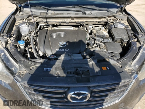 2016 Mazda CX-5 Sport with VIN JM3KE4BY3G0907976, listed as a Copart auction lot 85238414 with 92,933 mi miles and Salvage title. Bid and sale history available at DreamBid. Image 12.