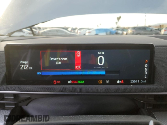 2021 Ford Mustang Mach-E California Route 1 with VIN 3FMTK2R7XMMA36215, listed as a Copart auction lot 43698845 with 55,611 mi miles and Salvage Title. Bid and sale history available at DreamBid. Image 9.