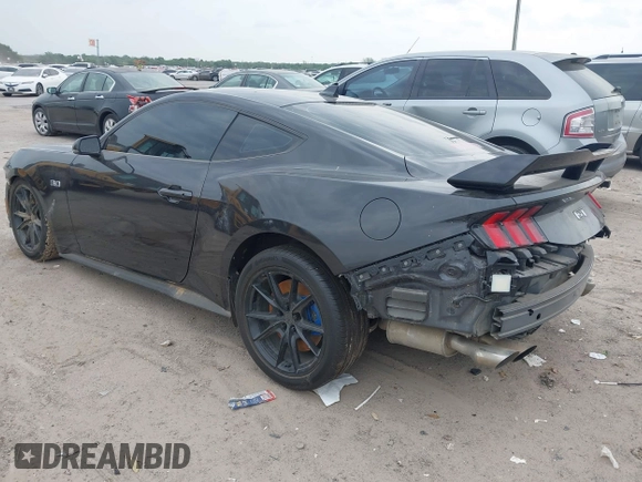 2024 Ford Mustang GT with VIN 1FA6P8CF1R5435071, listed as a IAAI auction lot 42059982 with 3,322 mi miles and . Bid and sale history available at DreamBid. Image 3.