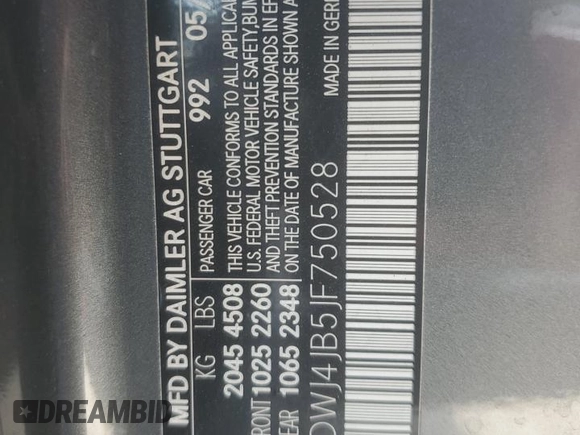 2018 Mercedes-Benz C 300 z VIN WDDWJ4JB5JF750528, wystawiony jako Copart lot #52203115 z przebiegiem 83 409 mil mil oraz Szkoda całkowita • Salvage title. Historia ofert i sprzedaży dostępna na DreamBid. Obrazek 12.