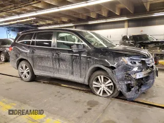 2016 Honda Pilot EX-L with VIN 5FNYF6H72GB048648, listed as a Copart auction lot 45945225 with 116,737 mi miles and Salvage Title. Bid and sale history available at carsss.com. Image 4.
