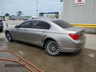 2012 BMW 7 Series 750Li with VIN WBAKB8C51CC962834, listed as a Copart auction lot 56592645 with 72,665 mi miles and Salvage title. Bid and sale history available at DreamBid. Image 2.