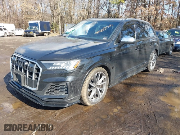 2022 Audi SQ7 Premium Plus z VIN WA1AWBF77ND004382, wystawiony jako IAAI lot #41537565 z przebiegiem 49 833 mil mil oraz . Historia ofert i sprzedaży dostępna na DreamBid. Obrazek 17.