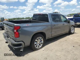 2019 Chevrolet Silverado 1500 Custom with VIN 1GCPYBEH8KZ221278, listed as a Copart auction lot 52927094 with 73,247 mi miles and Salvage Title. Bid and sale history available at DreamBid. Image 3.