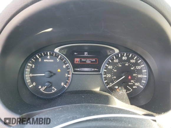 2016 Nissan Altima SR with VIN 1N4BL3AP7GC219890, listed as a Copart auction lot 85844724 with 115,546 mi miles and Salvage Title. Bid and sale history available at carsss.com. Image 9.